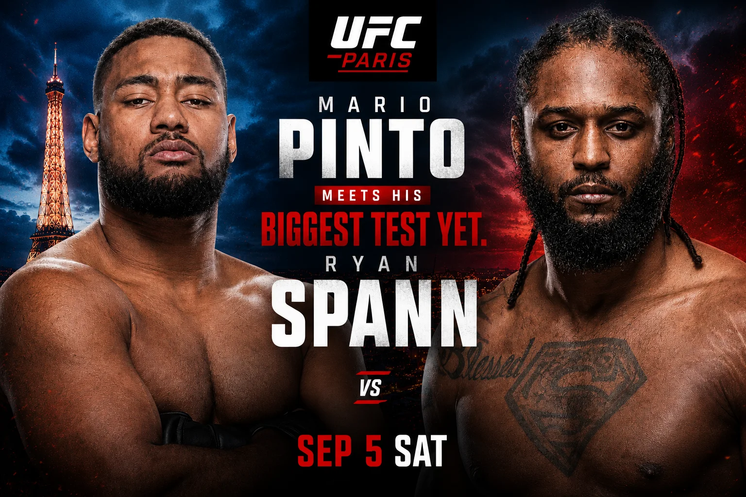 Mario Pinto Meets His Biggest Test Yet: Ryan Spann at UFC Paris